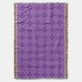 Couverture Eggplant Mandala (devant Vertical)