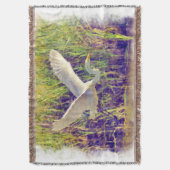 Couverture Egret 5 Aquarelle Jetée (devant Vertical)