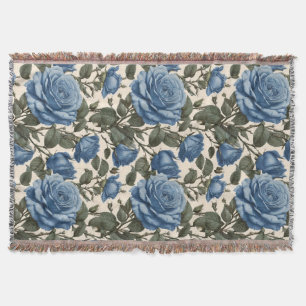 Couverture Élégance Bleue : Roses Provinciales Anciennes en F