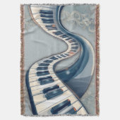 Couverture Elegance in piano keys and blossoms.  (devant Vertical)