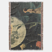 Couverture Élégance Lune - Femme avec Lune (devant Vertical)