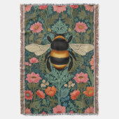 Couverture Elegant boho retro bumblebee spring florals  (devant Vertical)