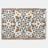 Couverture Élégant Boho Throw Blanket (Devant)