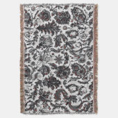 Couverture Elegant Christmas floral ornament pattern design (devant Vertical)