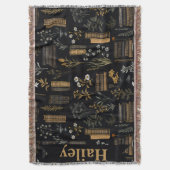 Couverture Elégant design de livre - Dark Academia - Livre Vi (devant Vertical)