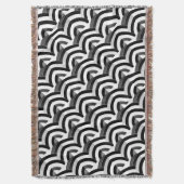 Couverture élégant et moderne chevrons (devant Vertical)