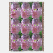 Couverture Elégant flores rose douce hydrangée rose rose (devant Vertical)