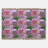 Couverture Elégant flores rose douce hydrangée rose rose (Devant)