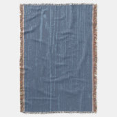Couverture Élégant grain de bois bleu (devant Vertical)
