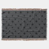 Couverture Élégant moderne chic Black Star Motif (Devant)