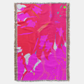 Couverture Élégant Motif Abstrait rose (devant Vertical)