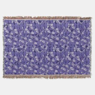 Couverture Élégant Motif pourpre