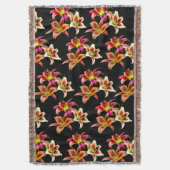 Couverture Elégant trio de jours roses jaunes Floral (devant Vertical)