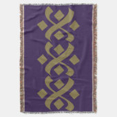 Couverture Élégant violet et beige foncé (devant Vertical)