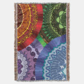 Couverture Eléments Mandalas Lance Blanket (devant Vertical)