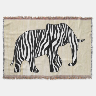 Couverture Elephant avec Zebra Stripes + vos idées