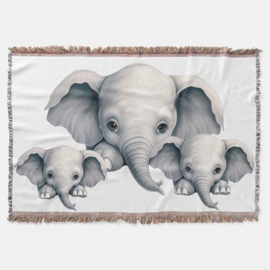 Couverture Éléphant qui regarde (Devant)