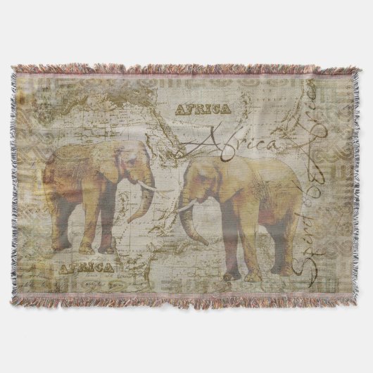 Couverture Éléphants africains (Devant)