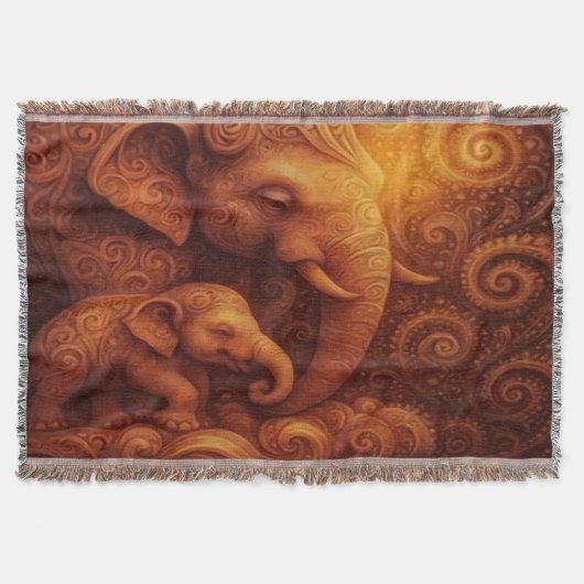 Couverture Éléphants Majestueux (Devant)