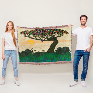 Couverture Éléphants sur les avions d'Afrique