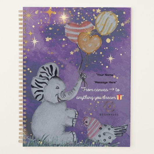 Couverture "Eleze Elephant & Polka Hen" (Devant)