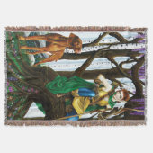 Couverture Elfe de fantasy archer Vizsla forêt enchantée (Devant)