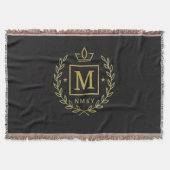 Couverture "Emblème Royal NMKY – Monogramme M Dessin de Blaso (Devant)