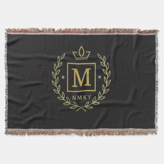 Couverture "Emblème Royal NMKY – Monogramme M Dessin de Blaso (Devant)