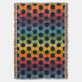 Couverture Empreinte à bille de football Earthy Rainbow (devant Vertical)