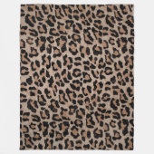 couverture empreinte de léopard cheetah (Devant)