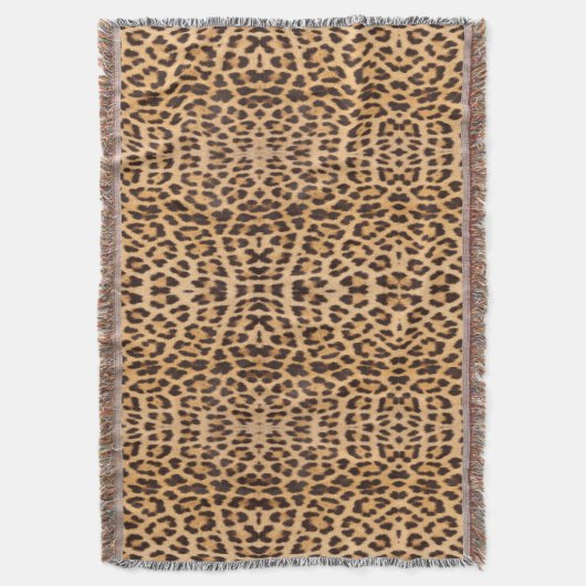 Couverture empreinte de léopard de mode de safari sauvage (devant Vertical)