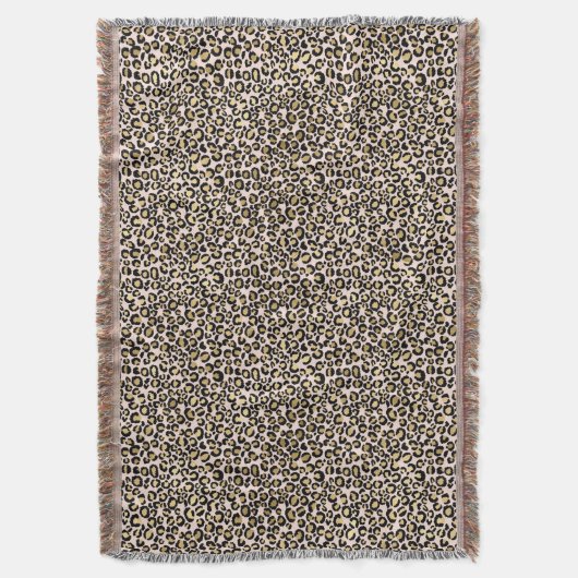 Couverture Empreinte de léopard d'or rose (devant Vertical)