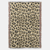 Couverture Empreinte de léopard Tan (devant Vertical)