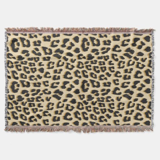 Couverture Empreinte de léopard Tan (Devant)