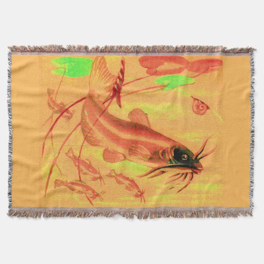 Couverture empreinte de poisson (Devant)