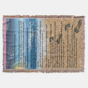 Couverture Empreintes de pas dans le sable