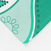 couverture en cachemire vert (Coin)