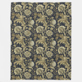 Couverture en damas or baroque dans une élégante t (Devant)