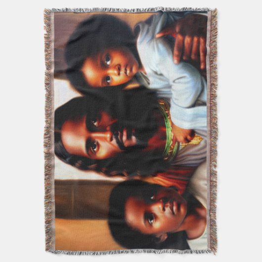 Couverture En Jésus Aimant Armoiries Art Jeter Blanche (devant Vertical)