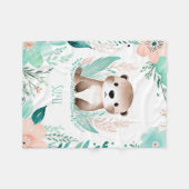 Couverture en laine de bébé personnalisée Boho Ott (Devant (Horizontal))