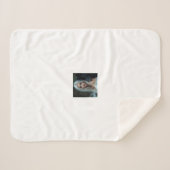 Couverture en laine et Sherpa (Devant (Horizontal))