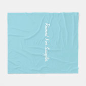 Couverture en laine polaire (Devant (Horizontal))