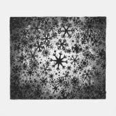 Couverture en laine polaire de Noël (Devant (Horizontal))