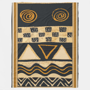 Couverture en laine polaire Tribal africain - Gran