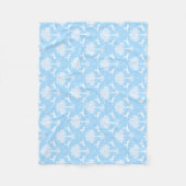 Couverture en laiton bleu chêne et cerf (horizonta (Devant)