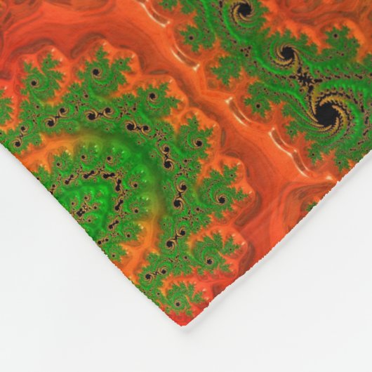 Couverture en laiton de Kaleidoscope orange et ver (Coin)