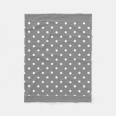 Couverture en laiton gris Polka (Devant)