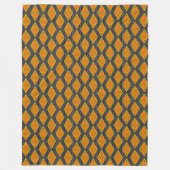 Couverture en laiton Kente Mudcloth Diamonds (Devant)
