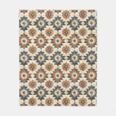 Couverture en laiton Mesa Aztec peint (Devant)