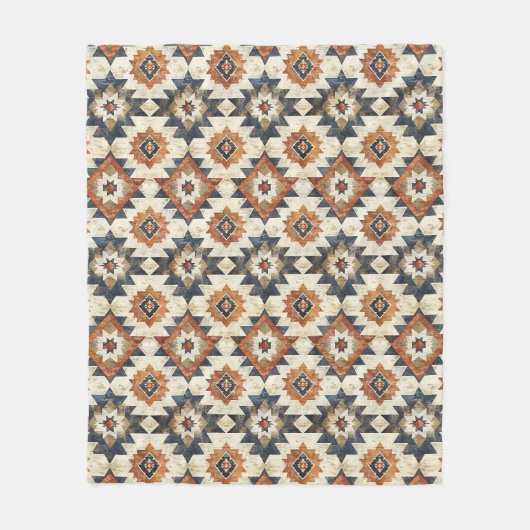 Couverture en laiton Mesa Aztec peint (Devant)